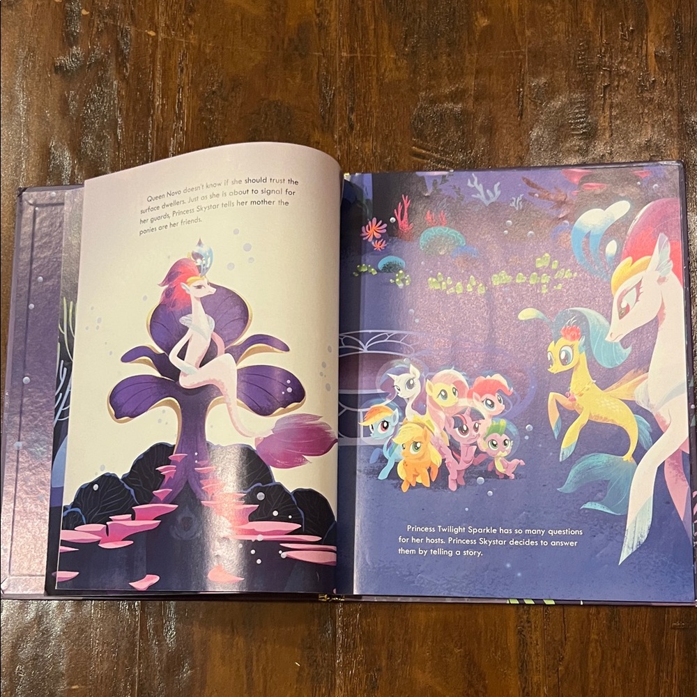 5/$10 Kids Picture Books | My Little Pony The Movie Seaponies Make a Splash - Picture 7 of 9